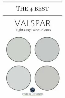 Valspar Paint: 4 Best Light Gray Paint Colours Light grey pa