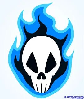 Flaming Skull Clipart at GetDrawings Free download