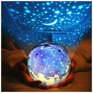 Ночник проектор звёздного неба Magic Project Lamp, с функцие