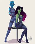 Pin by Izzy on Superheroes Gamora and nebula, Gamora, Marvel
