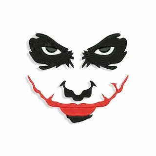 Joker Embroidery design - Machine Embroidery designs and SVG