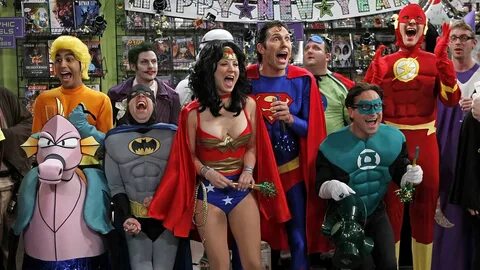DC hero cosplay, The Big Bang Theory, Sheldon Cooper, costum