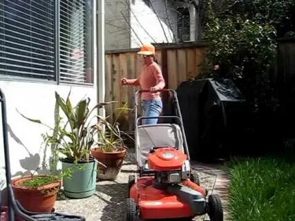 Hot Asian Lady Starts Lawnmower II.AVI - YouTube