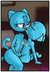 gumball watterson and nicole watterson (cartoon network and 