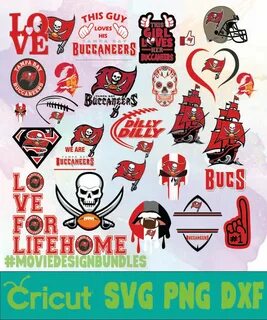 TAMPA BAY BUCCANEERS LOGO BUNDLES SVG PNG DXF - Movie Design