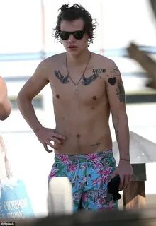 harry styles with his shirt off You Will Never Believe These