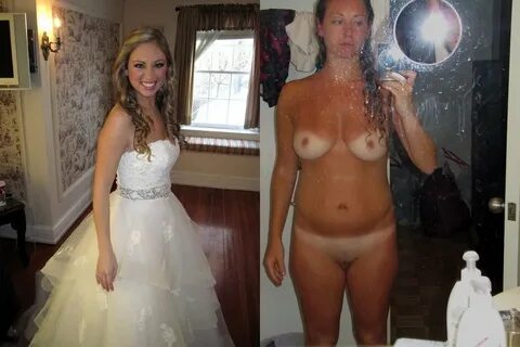 XXX Pics of brides dressed and naked Sex Album