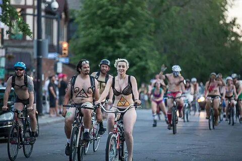 Buffalo hosts World Naked Bike Ride. The Buffalo News Scoopn