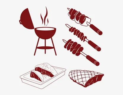 Infographic Depicting The Various Stages In The Making - Bbq