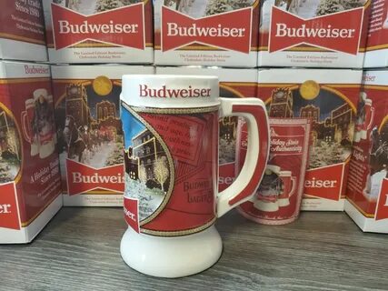 Купить 2020 Budweiser Holiday Stein von jährlichen Weihnacht