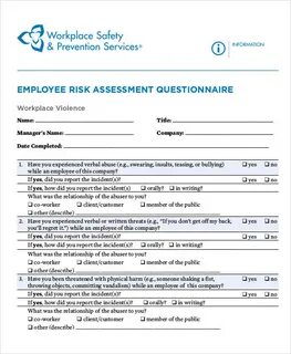 business assessment questionnaire - Besko