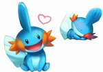 Mudkip in love Mudkip, Cute pokemon pictures, Cute pokemon w