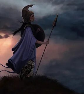 Athena (Minerva) - Greek Goddess of Wisdom and War. Greek Go