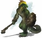 Image result for dungeons and dragons lizardfolk Dungeons an