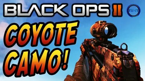 Black Ops 2 "COYOTE" Camo DLC! - New Coyote Personalization 