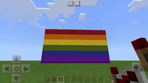 How To make a rainbow flag with fireworks (read description)