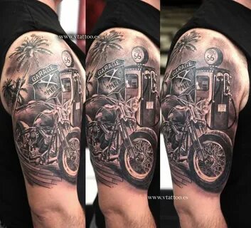 Tattoo Biker tattoos, Harley tattoos, Tattoos for guys