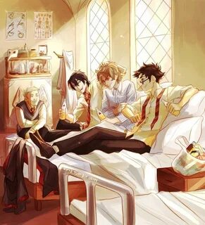 The Marauders Art by viria James potter, Anime de harry pott