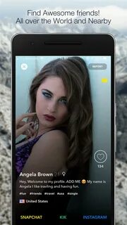 Android için Get Friends for Snapchat, Kik & Snapchat userna