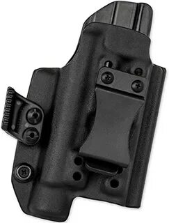 Black Kydex IWB Holster for Glock 34 GEN5 RMR Cut Streamligh