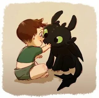 He's your age !! Baby Hiccup and Toothless 3 How to train yo