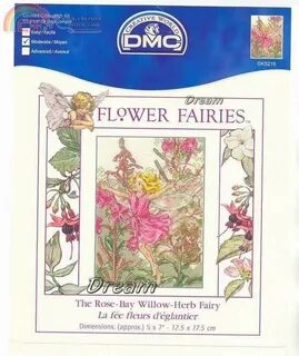 DMC K5216 Rose Bay Willow Herb Fairy-Cross stitch Communicat