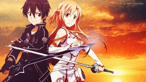 Sword Art Online Wallpaper Kirito And Asuna posted by Christ