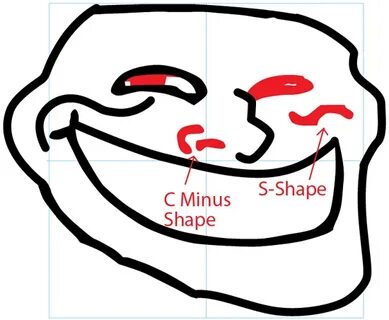 How to Draw Trollface with Easy Step by Step Drawing Tutoria