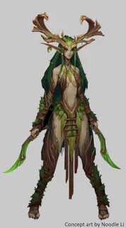 Mira - Wood Elf Assassin - polycount