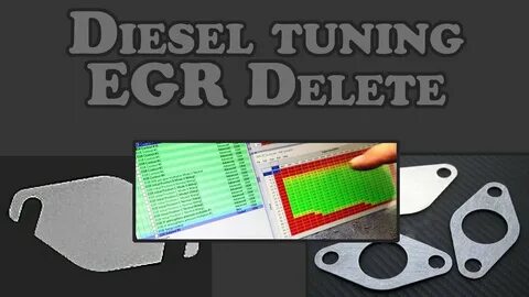 Diesel Tuning - EGR Delete - YouTube
