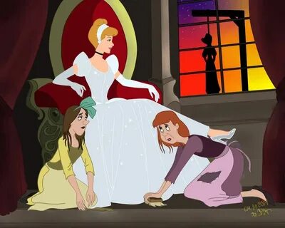 Cinderella, Disney by SerisaBibi Disney princess funny, Disn