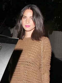 Olivia Munn leaving the Chateau Marmont - Leather Celebritie