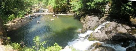 Cavitt Creek Falls - near Glide, Oregon. Used to swim here a