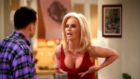 2 and a half men cast blonde big boobs