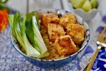 Easy Baked Tofu With Gluten-Free Coconut Panko Breadcrumb Cr