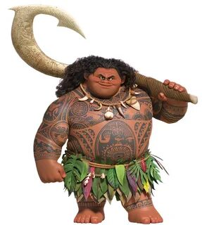 Мауи из мультфильма "Моана" (30 фото)