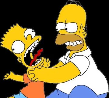 Homer Strangling Bart Meme Generator