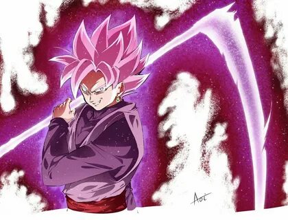 Goku Black SSJ Rose Goku black, Dragon ball art, Anime drago