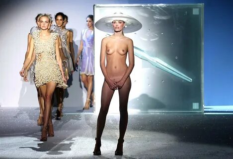 Nudity fashion show