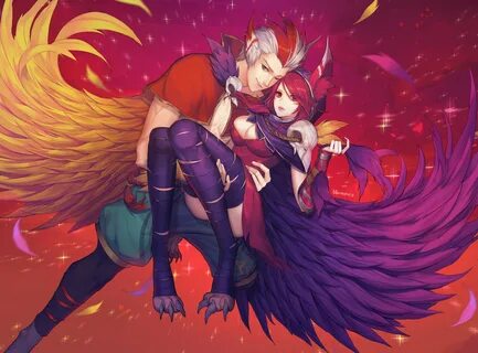 Xayah & Rakan Wallpapers & Fan Arts League Of Legends LoL St