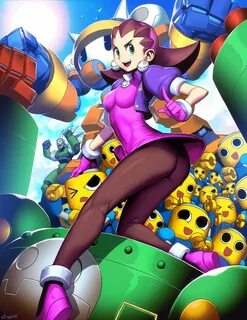 The long legged Tron Bonne by artist Genzoman. - 9GAG