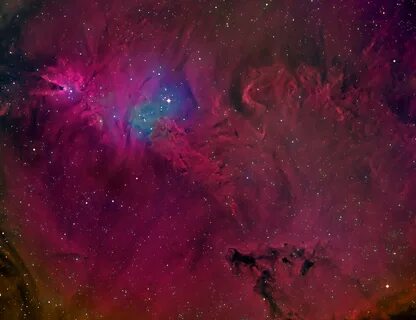 Скачать обои космос, звезды, Cone Nebula, раздел космос в ра