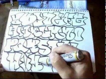 Graffiti Alphabet Throwie Style Graffiti Yes Graffiti alphab