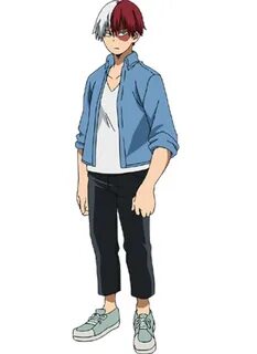 Shouto Todoroki - Casual Suit Dibujos anime manga, Personaje