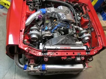 Twin Turbo Kit For 79-93 Ford FoxBody Mustang 5.0L Dual GT35