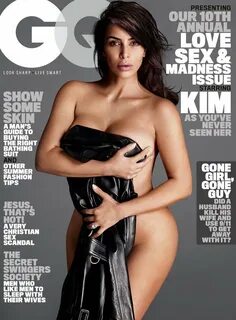 И снова здравствуйте: Ким Кардашан для "GQ Magazine Naked Ph
