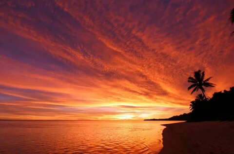 Palma, sunset, coast, sky, sea - 8Wallpapers