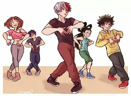 Dance School AU My hero, Hero, Boku no hero academia