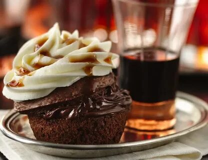Boozy Bourbon Chocolate Cupcakes Recipe - a photo on Flickri