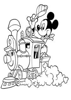Mickey Mouse para colorear, pintar e imprimir